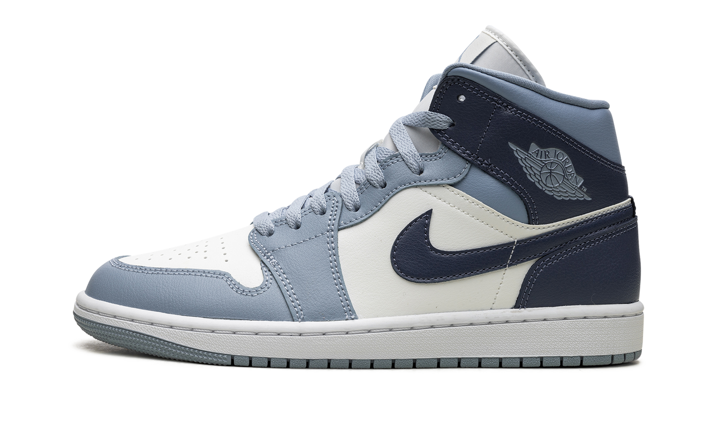 AIR JORDAN 1 MID WMNS "Two-Tone Blue"
