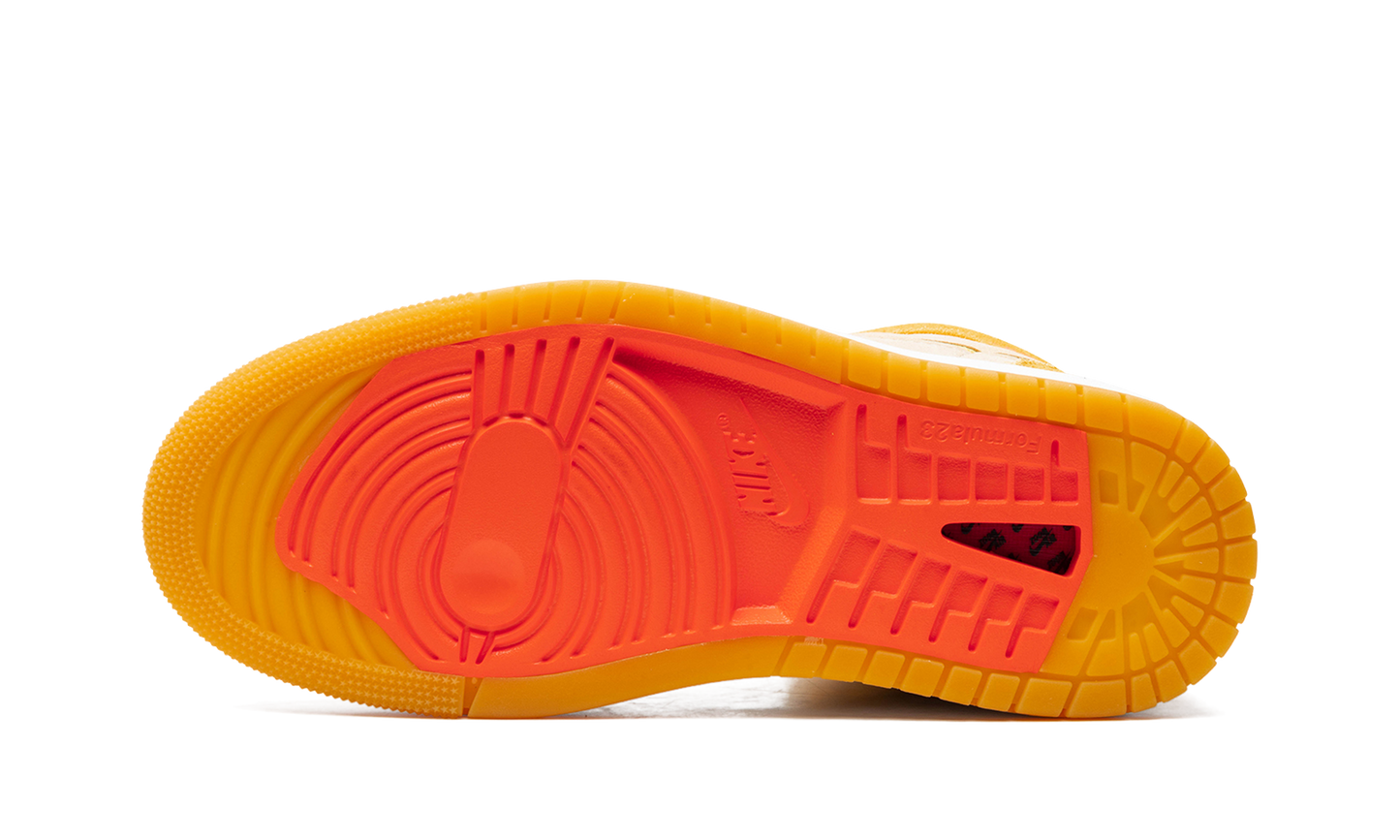 Air Jordan 1 Zoom Air CMFT 2 WMNS "Yellow Ochre/Tour Yellow-Pale Vanilla-Safety"