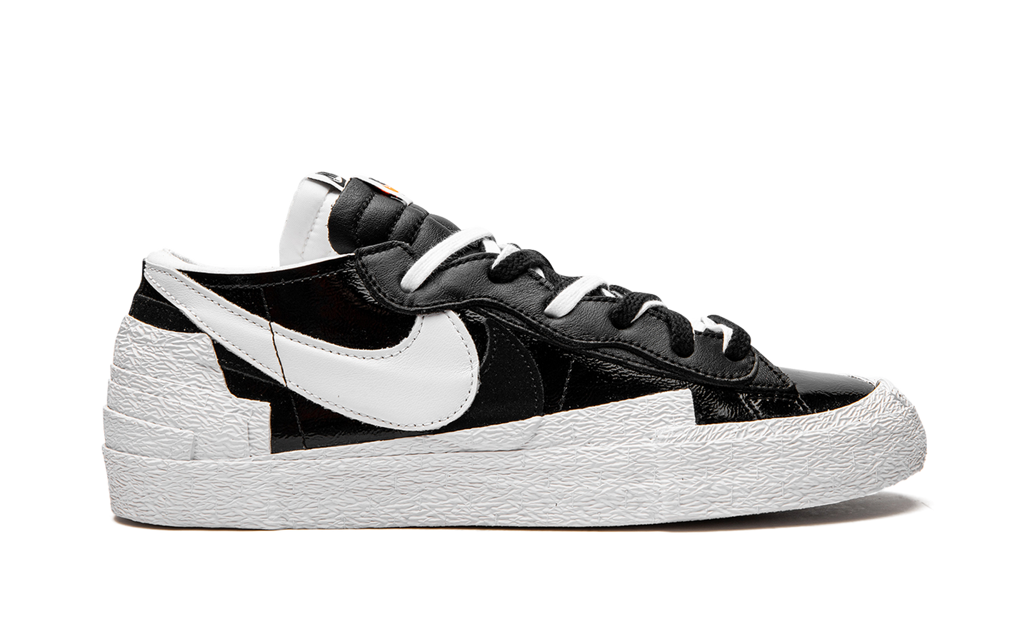Blazer Low "Sacai - Black Patent Leather"