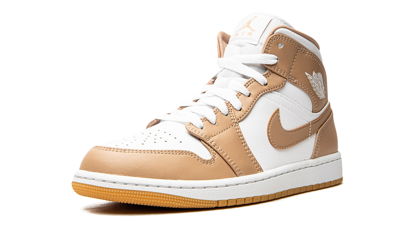 Air Jordan 1 Mid "Tan / Gum"