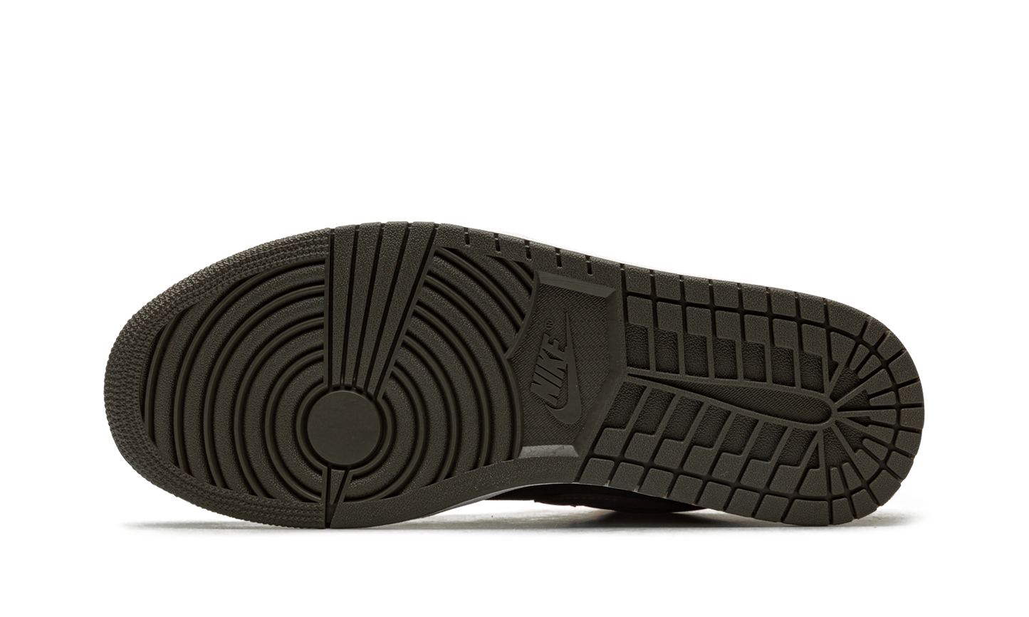 AIR JORDAN 1 LO SE WMNS "Black / Olive/ Bright Crimson"