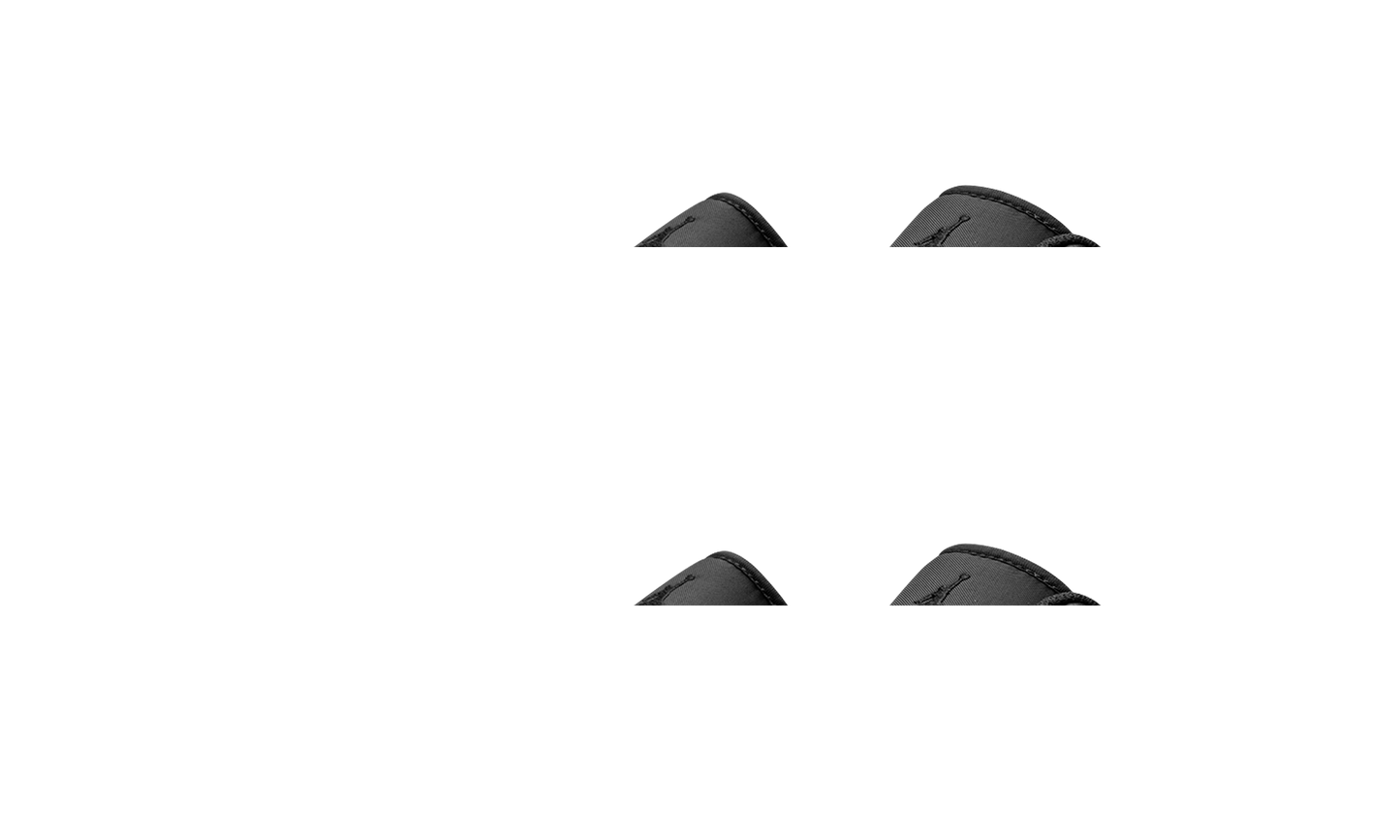 Air Jordan 1 Low "Triple Black"