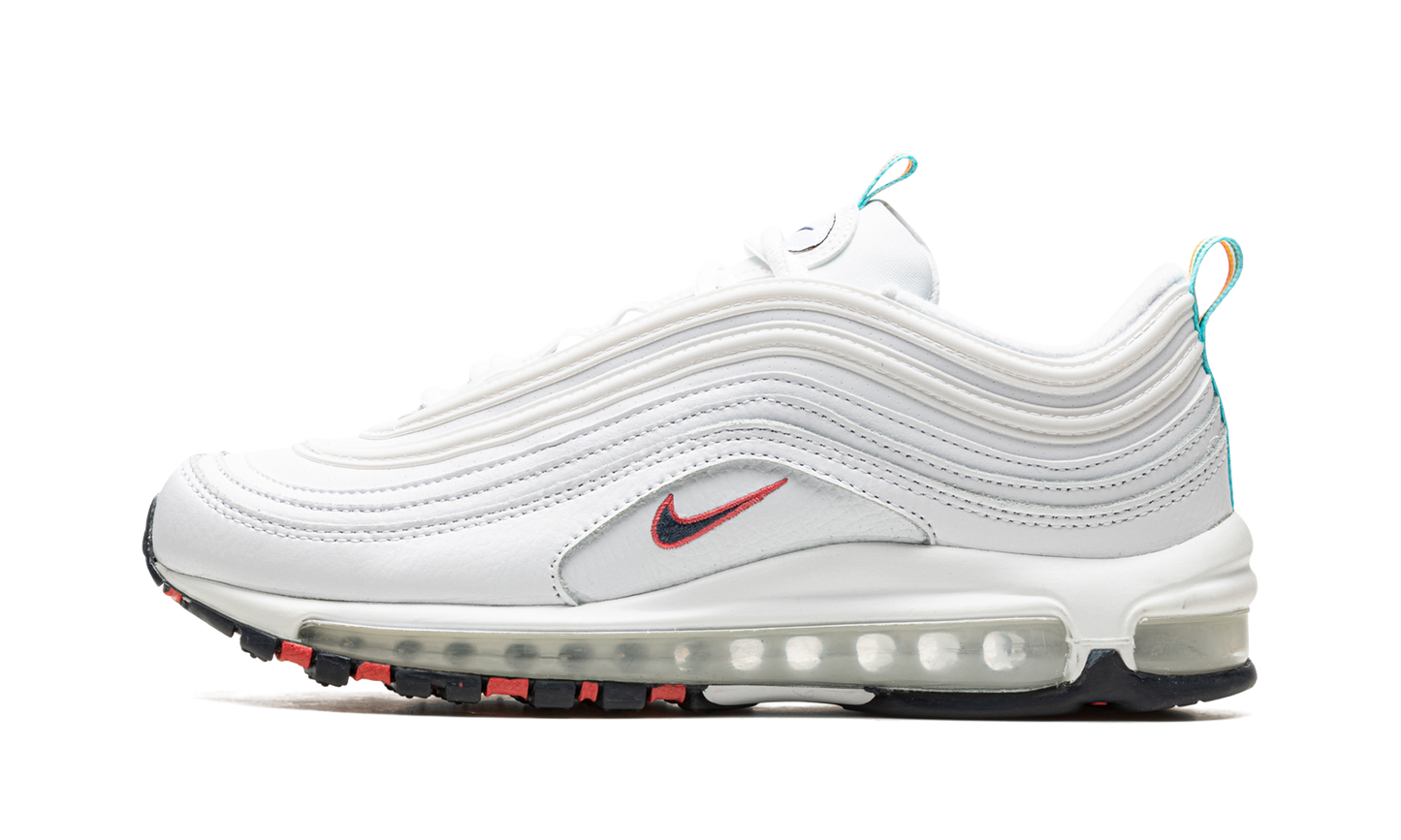 AIR MAX 97 MNS WMNS "White / Multicolor"
