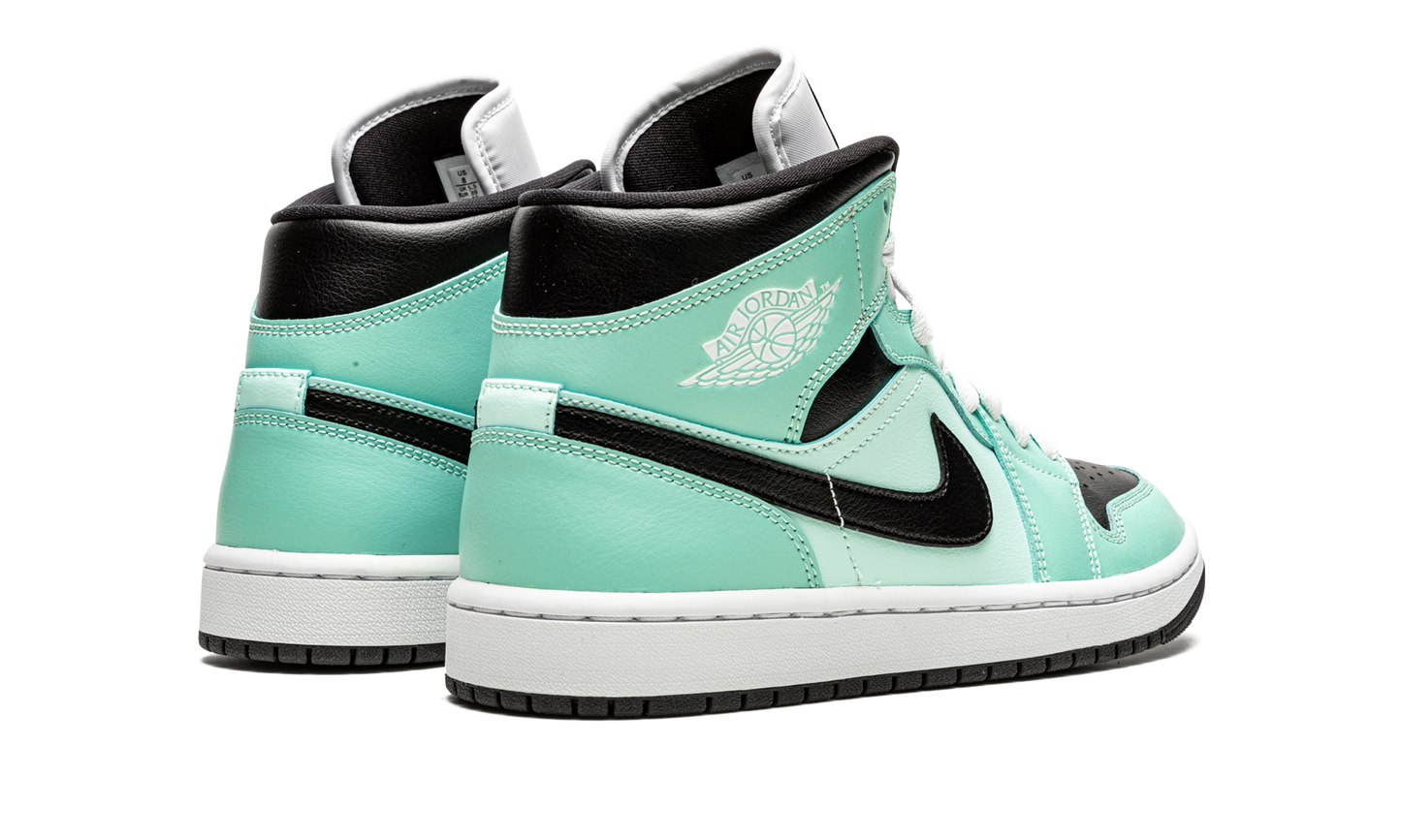 AIR JORDAN 1 MID WMNS "Aqua Black"