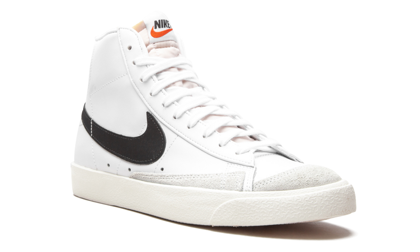 BLAZER MID '77 MNS WMNS "White / Black"