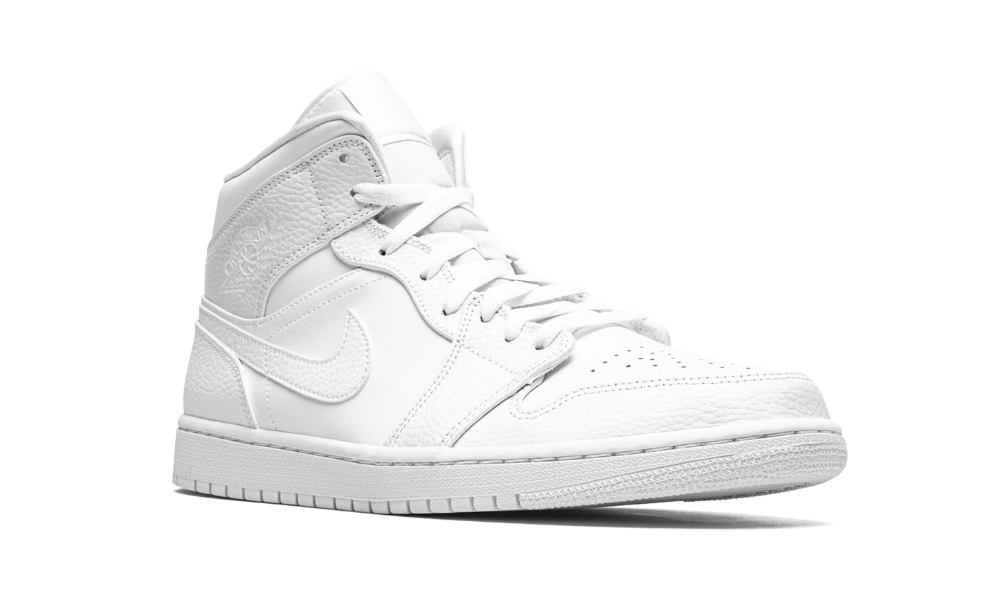 Air Jordan 1 Mid "Triple White"