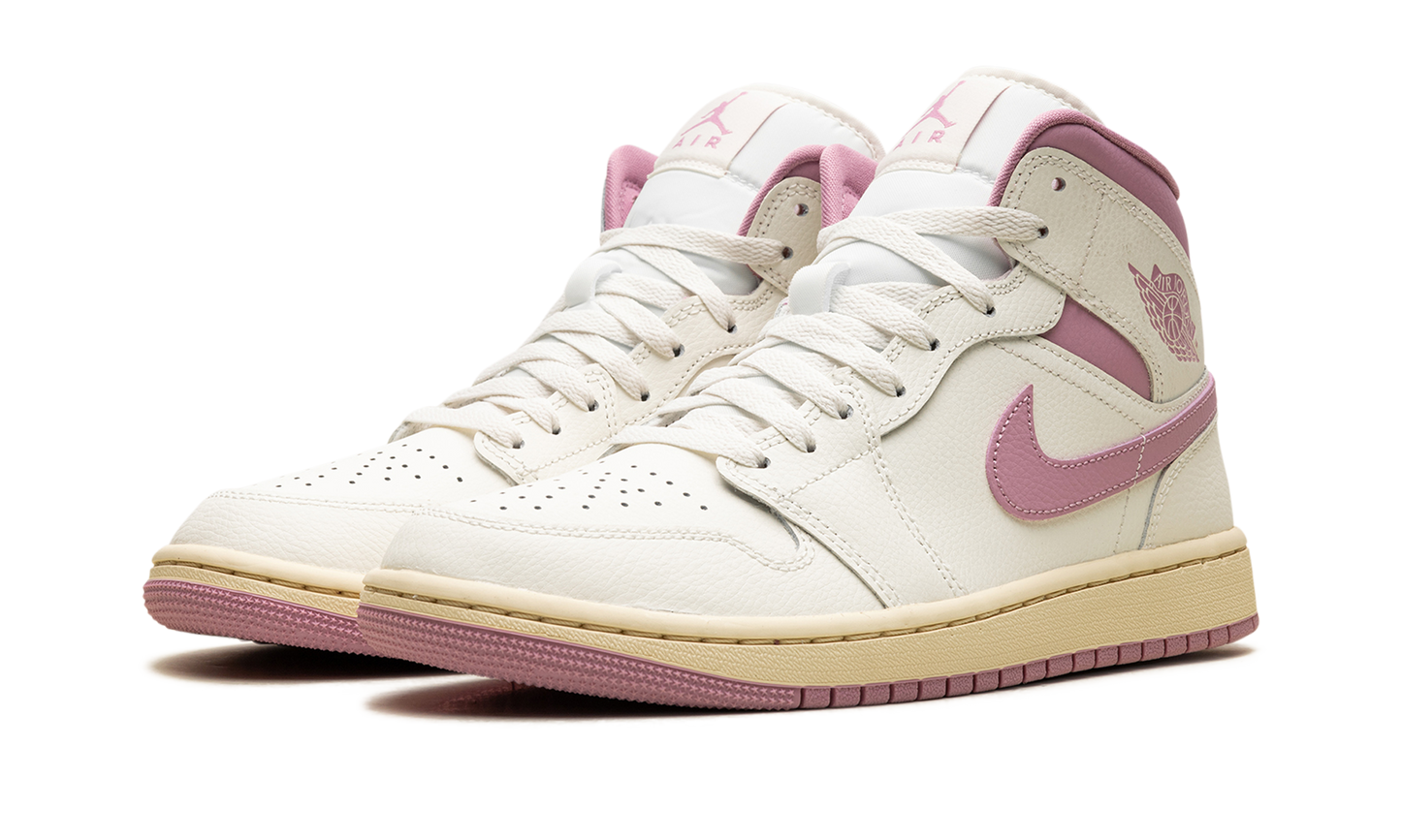 Jordan 1 Mid WMNS "Sail Pink Coconut Milk"