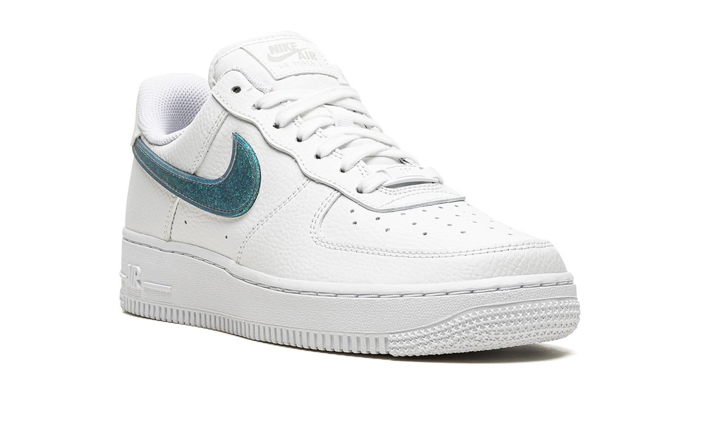 AIR FORCE 1 '07 ESS WMNS "Glitter Swoosh - Celery"