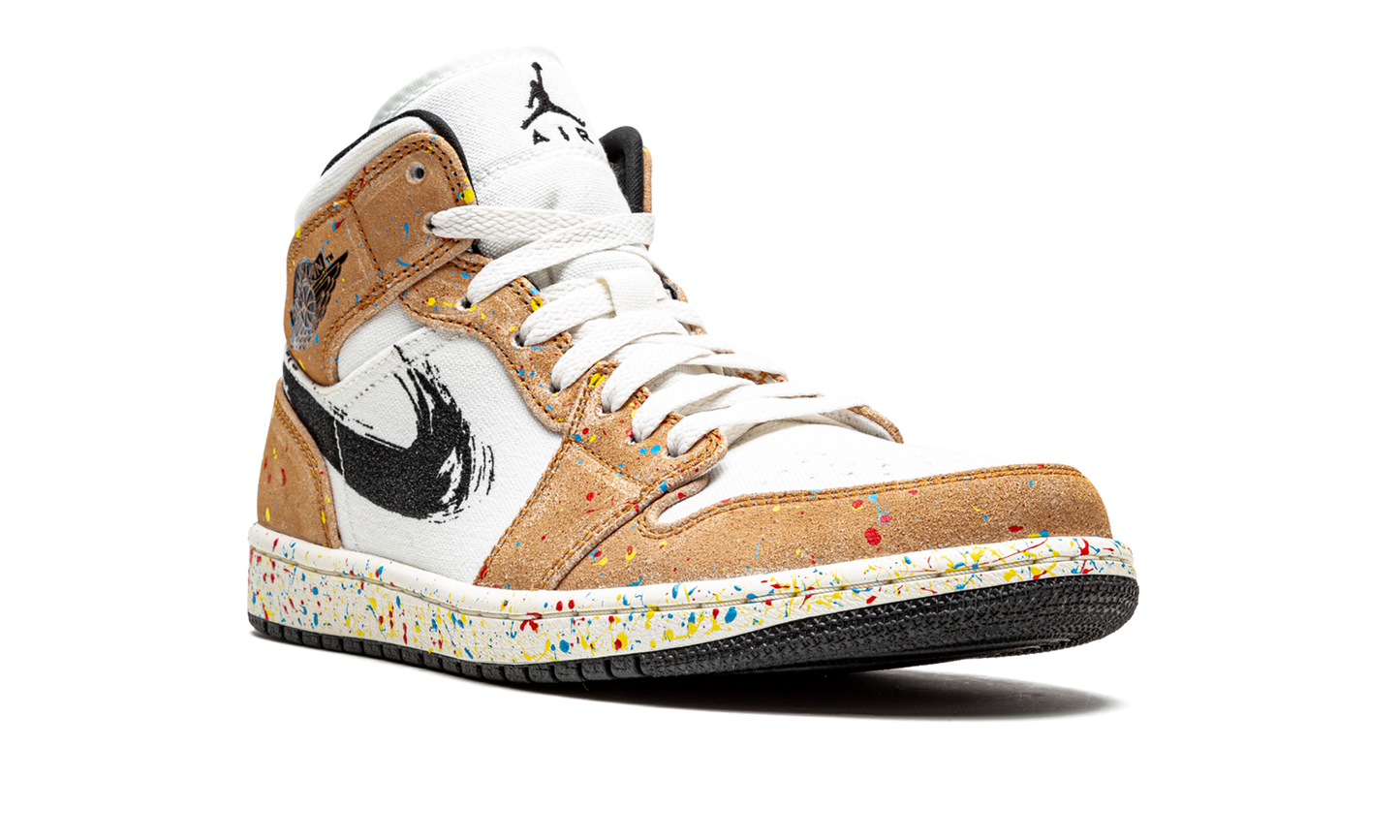 Air Jordan 1 Mid SE "Brushstroke"