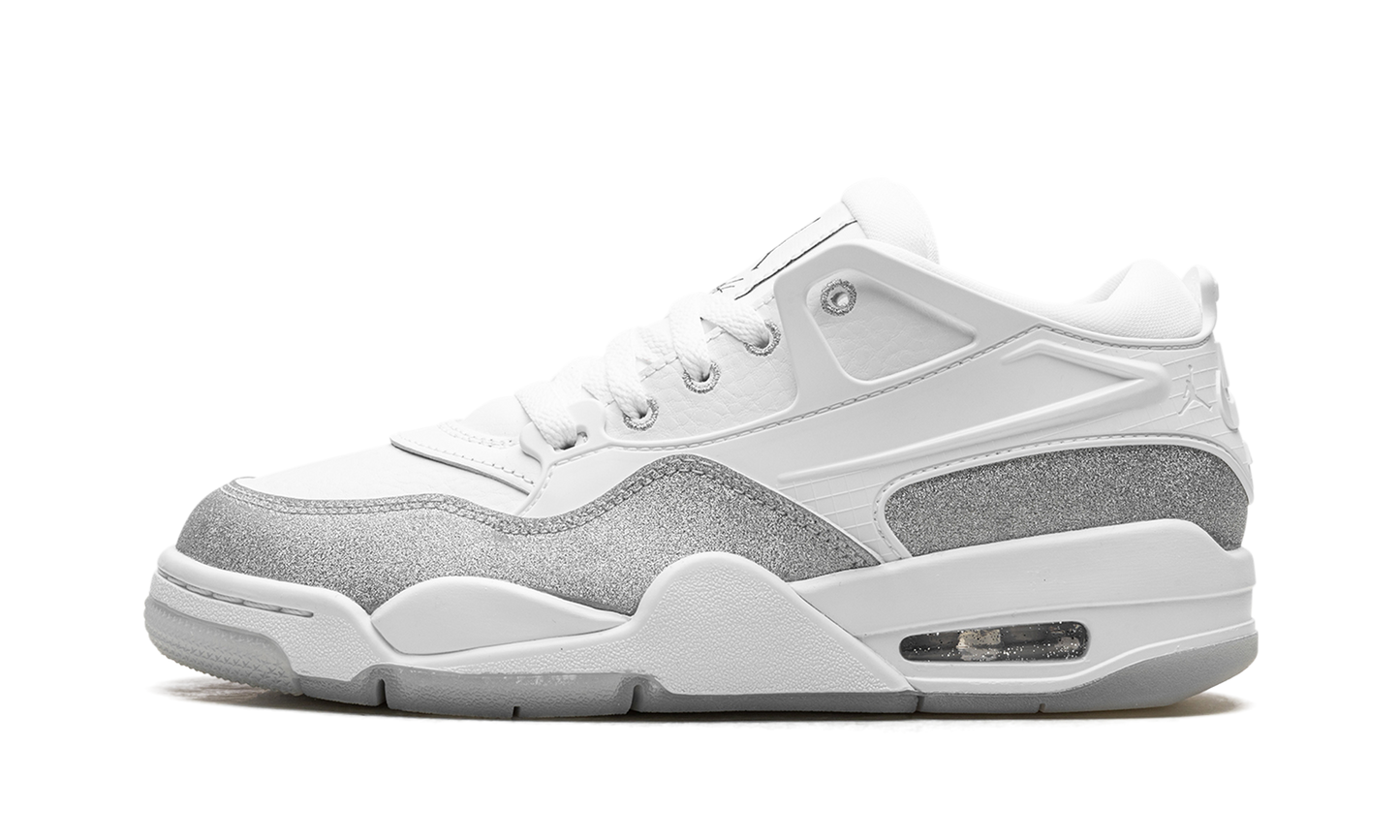 Air Jordan 4 RM WMNS "White Metallic Silver"