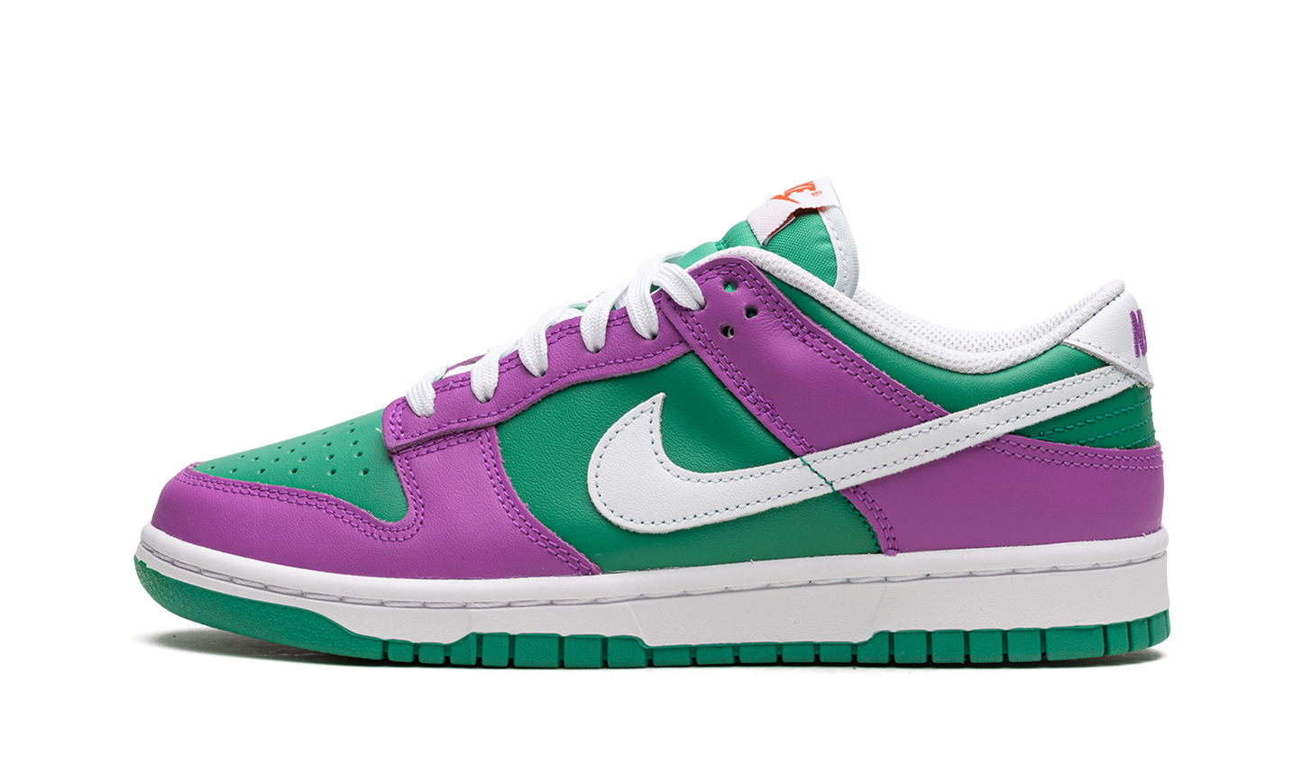 DUNK LOW WMNS "Green Fuchsia"
