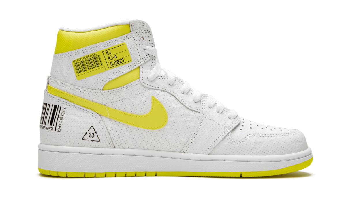 Air Jordan 1 "First Class Flight White"
