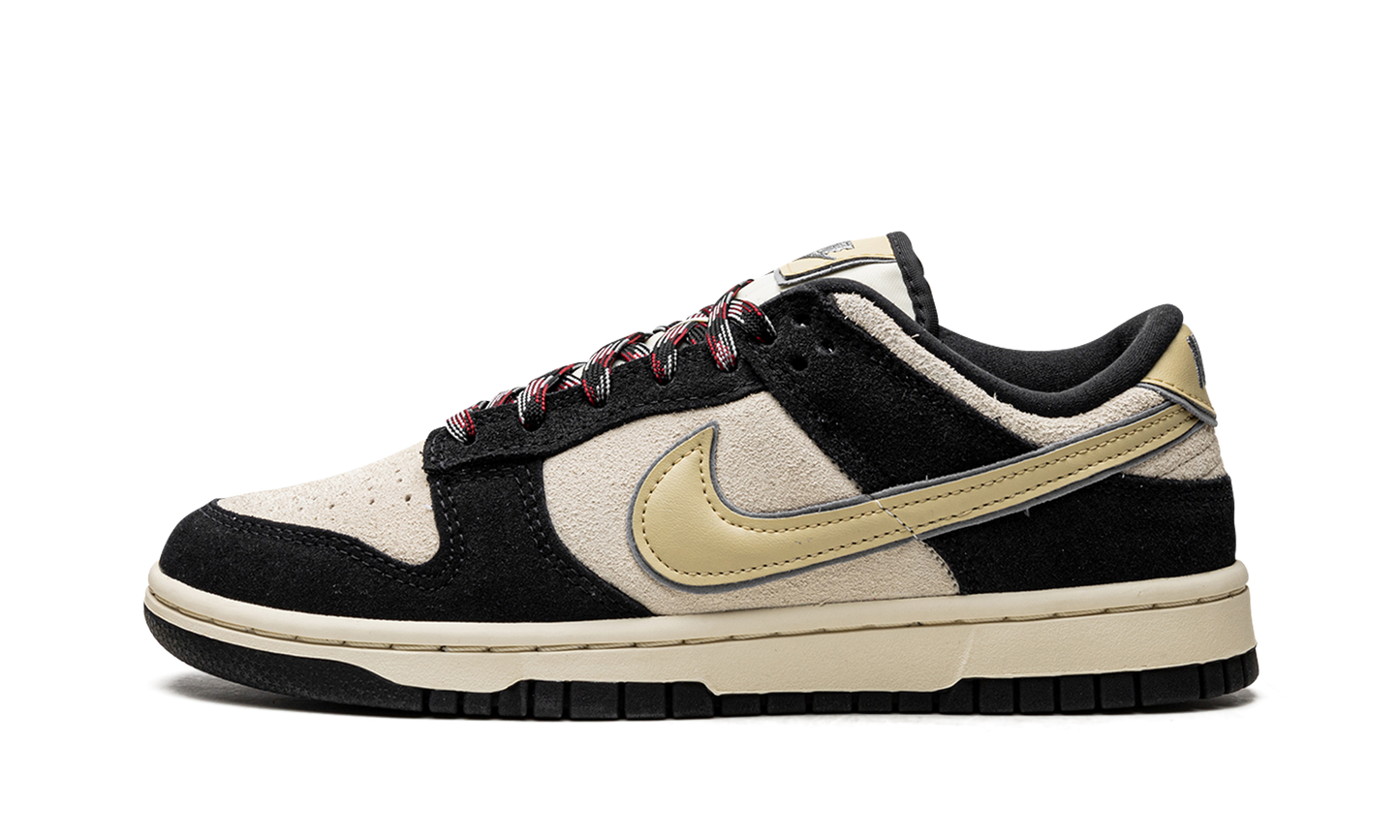 DUNK LO LX MNS WMNS "Black / Cream Suede"