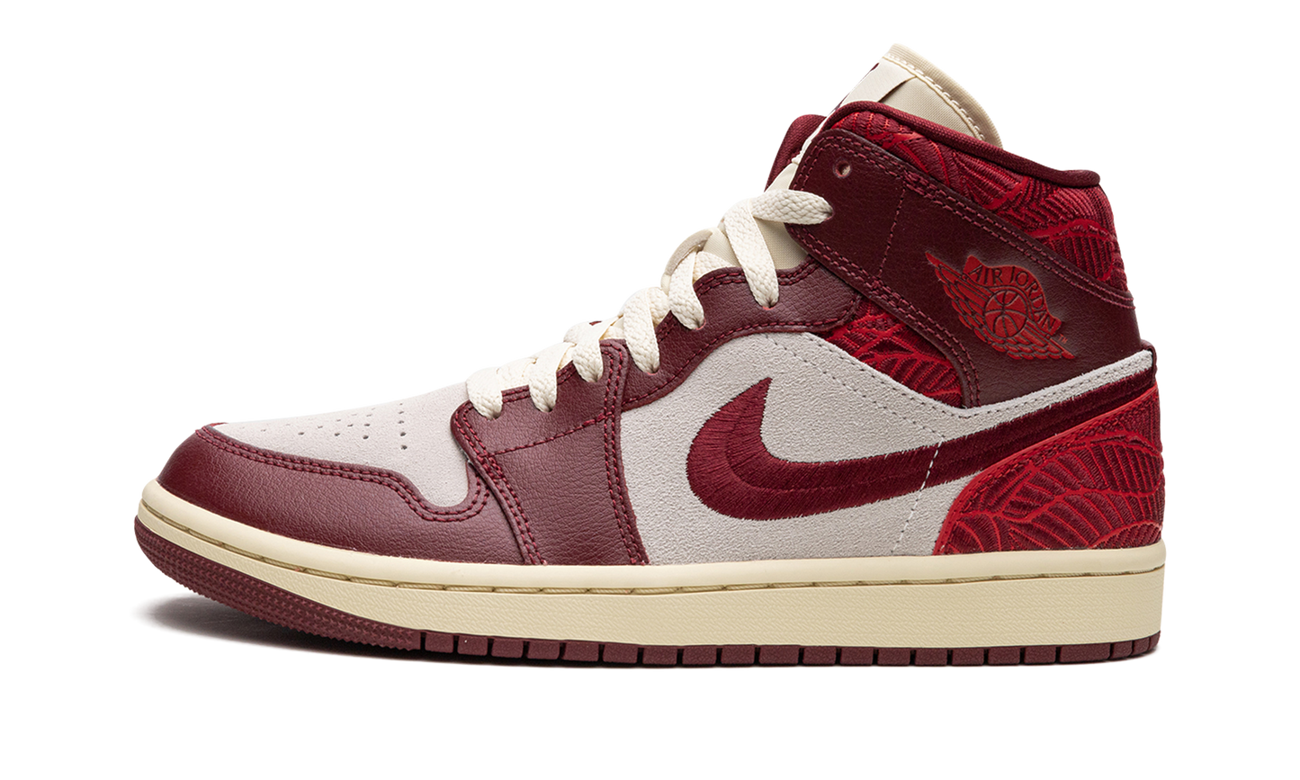 AIR JORDAN 1 MID WMNS "Tiki Leaf"