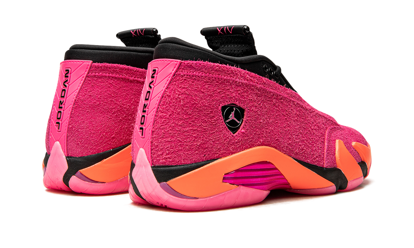 AIR JORDAN 14 RETRO LO WMNS "Shocking Pink"