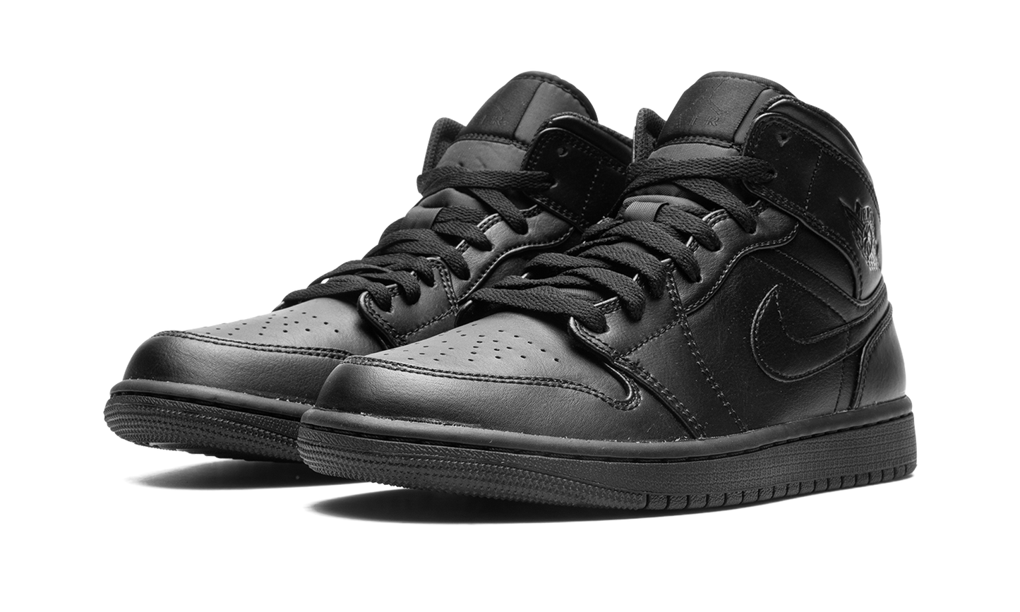 Air Jordan 1 Mid "Triple Black"