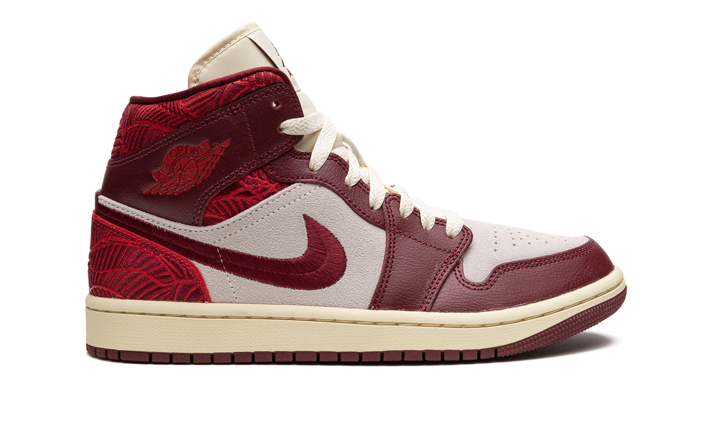 AIR JORDAN 1 MID WMNS "Tiki Leaf"