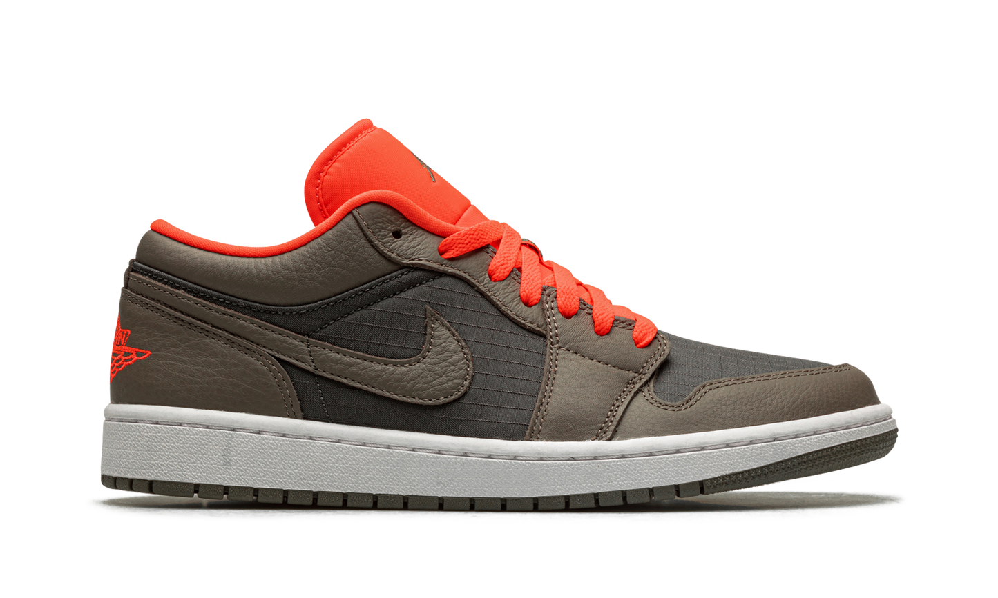 AIR JORDAN 1 LO SE WMNS "Black / Olive/ Bright Crimson"