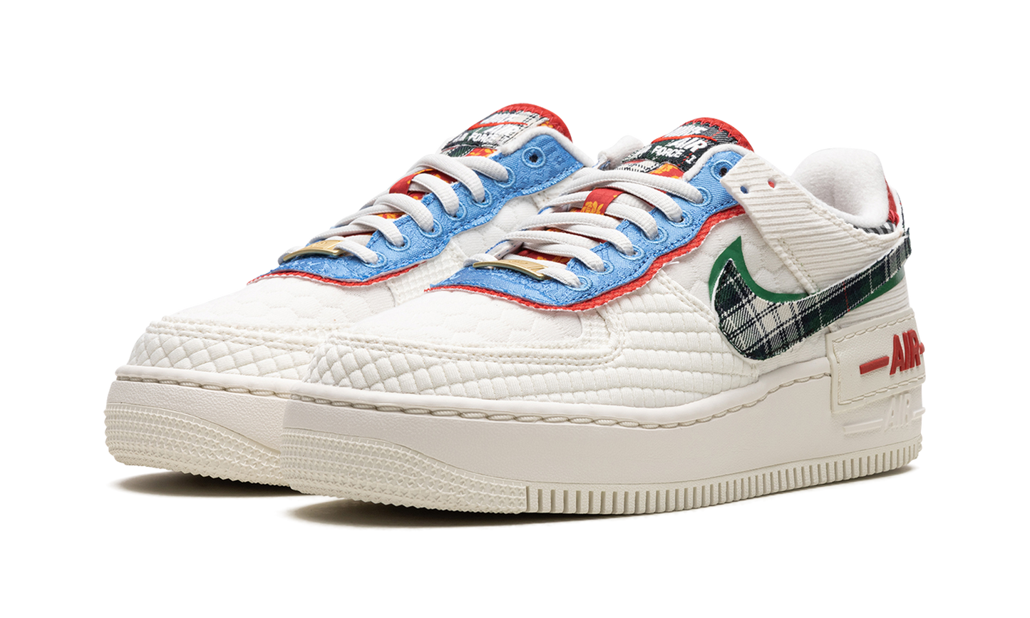 NIKE AIR FORCE 1 SHADO WMNS "Multi-Material"