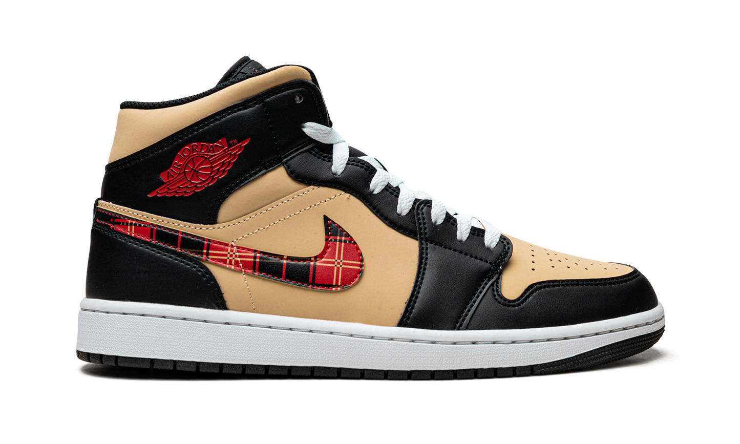 Air Jordan 1 Mid SE "Tartan Swoosh"