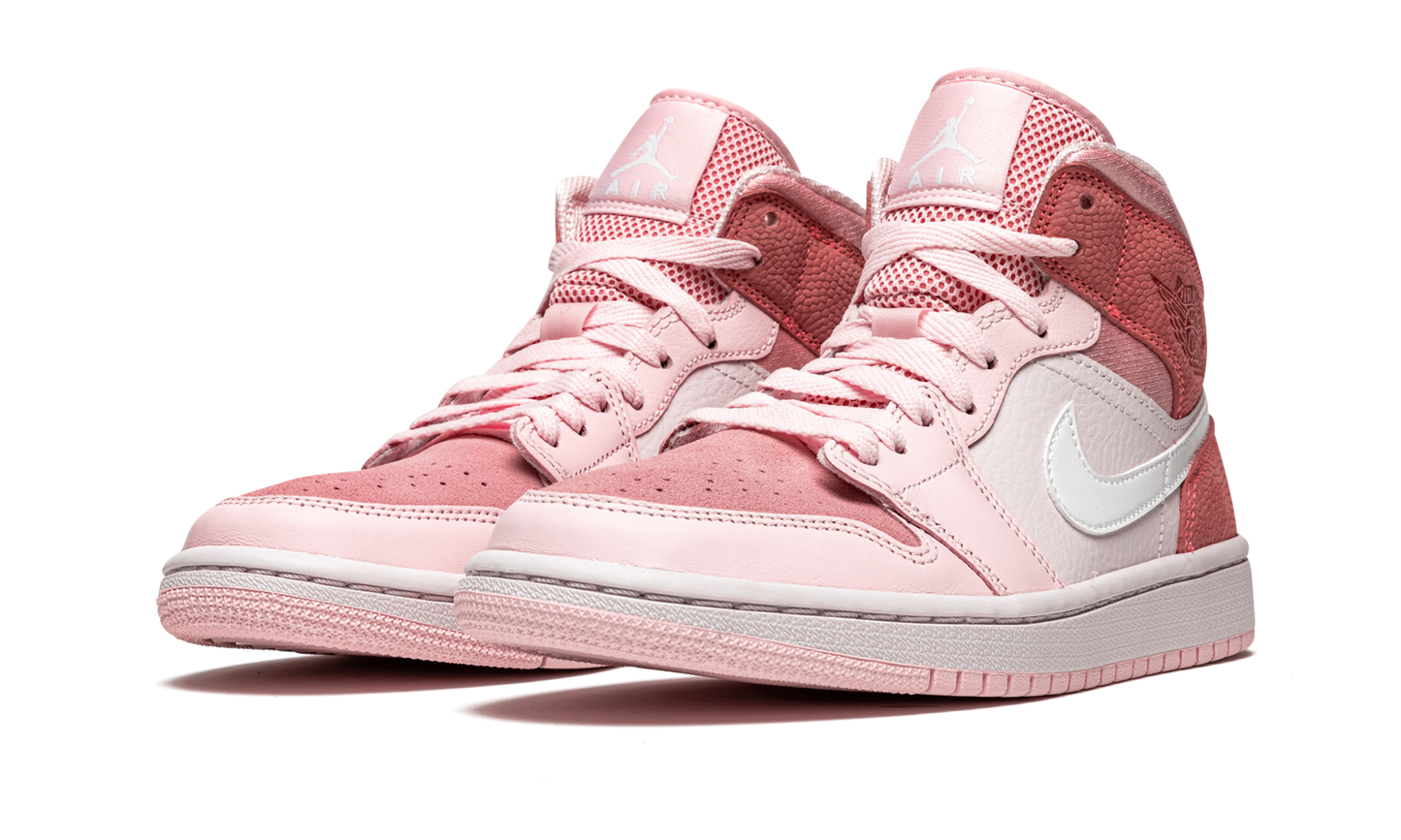 Air Jordan 1 Mid WMNS "Digital Pink"