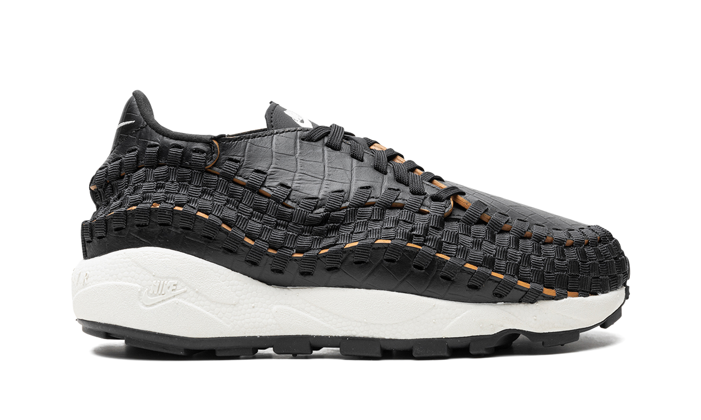 Air Footscape Woven Premium "Black Croc"