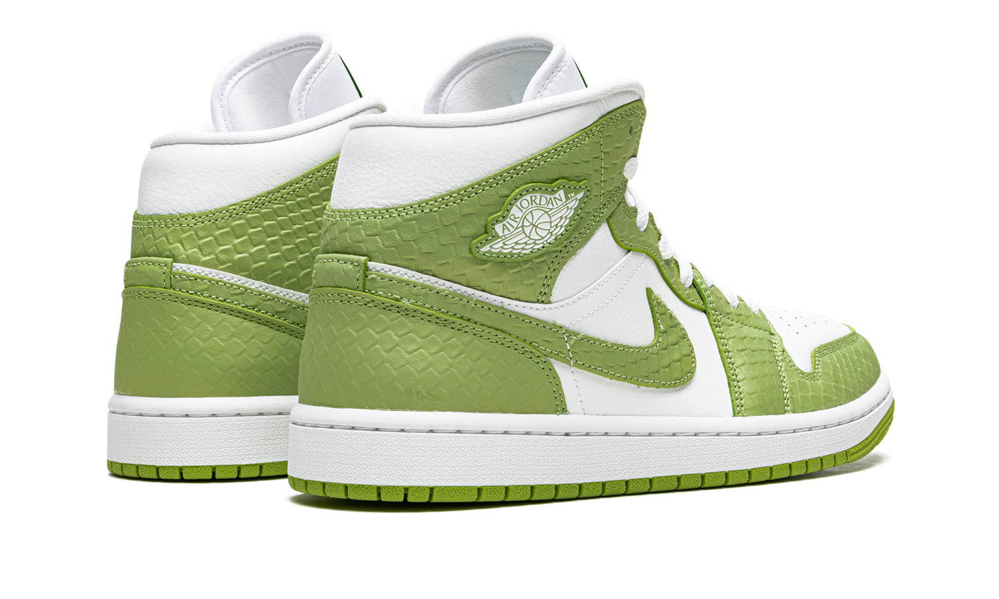 AIR JORDAN 1 MID SE WMNS "Green Python"