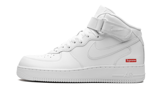 Air Force 1 Mid "Supreme - Mini Box Logo White"