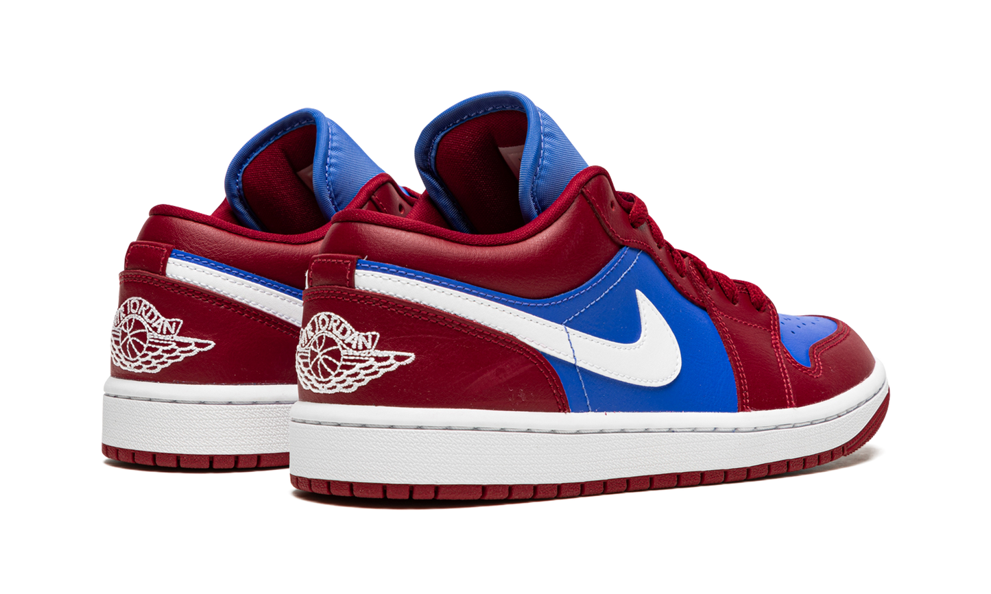 AIR JORDAN 1 LO WMNS "Pomegranate / Medium Blue"