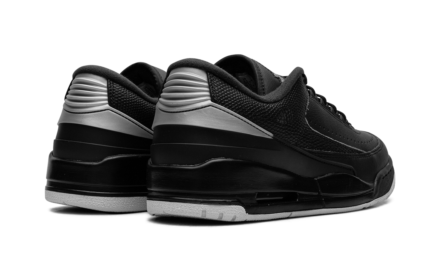 Jordan 2/3 "Black Metallic Silver"