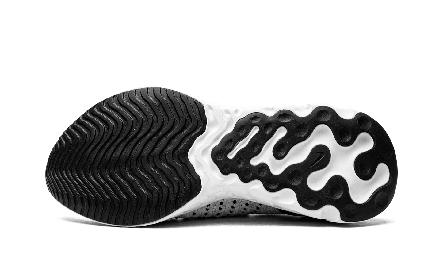 React Phantom Run Flyknit "White/White-Black-Pure Platinum"