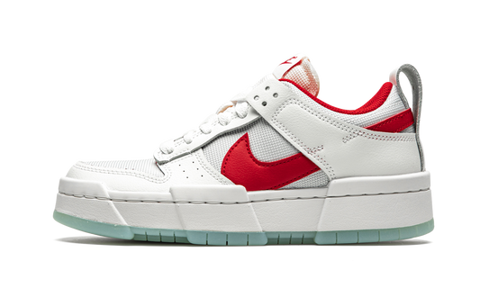 DUNK LO DISRUPT WMNS "Summit White / Gym Red"