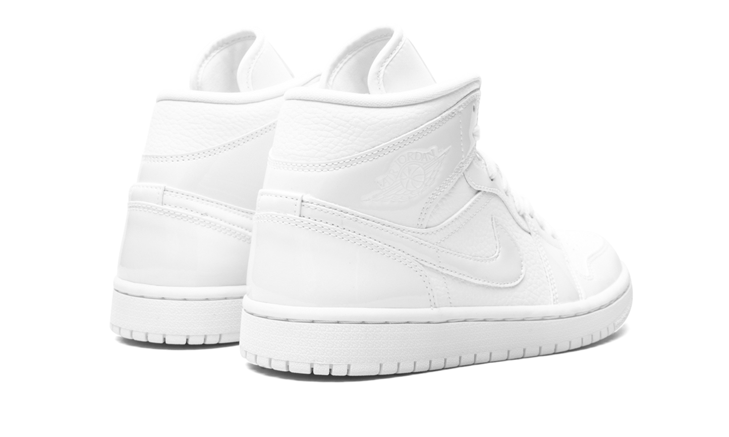 AIR JORDAN 1 MID WMNS "Triple White"