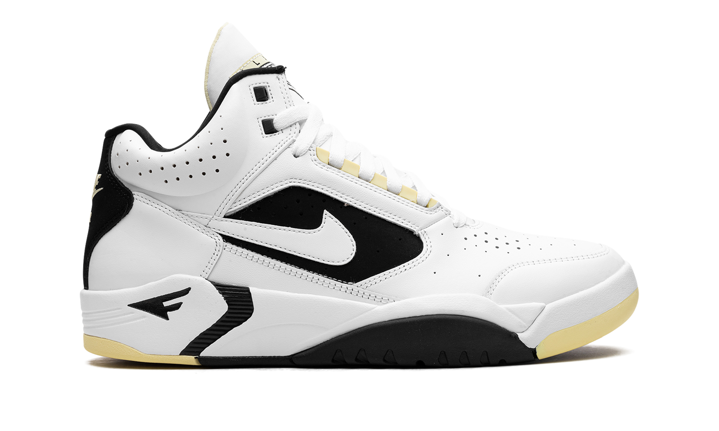 Air Flight Lite Mid "White Lemon Black White"