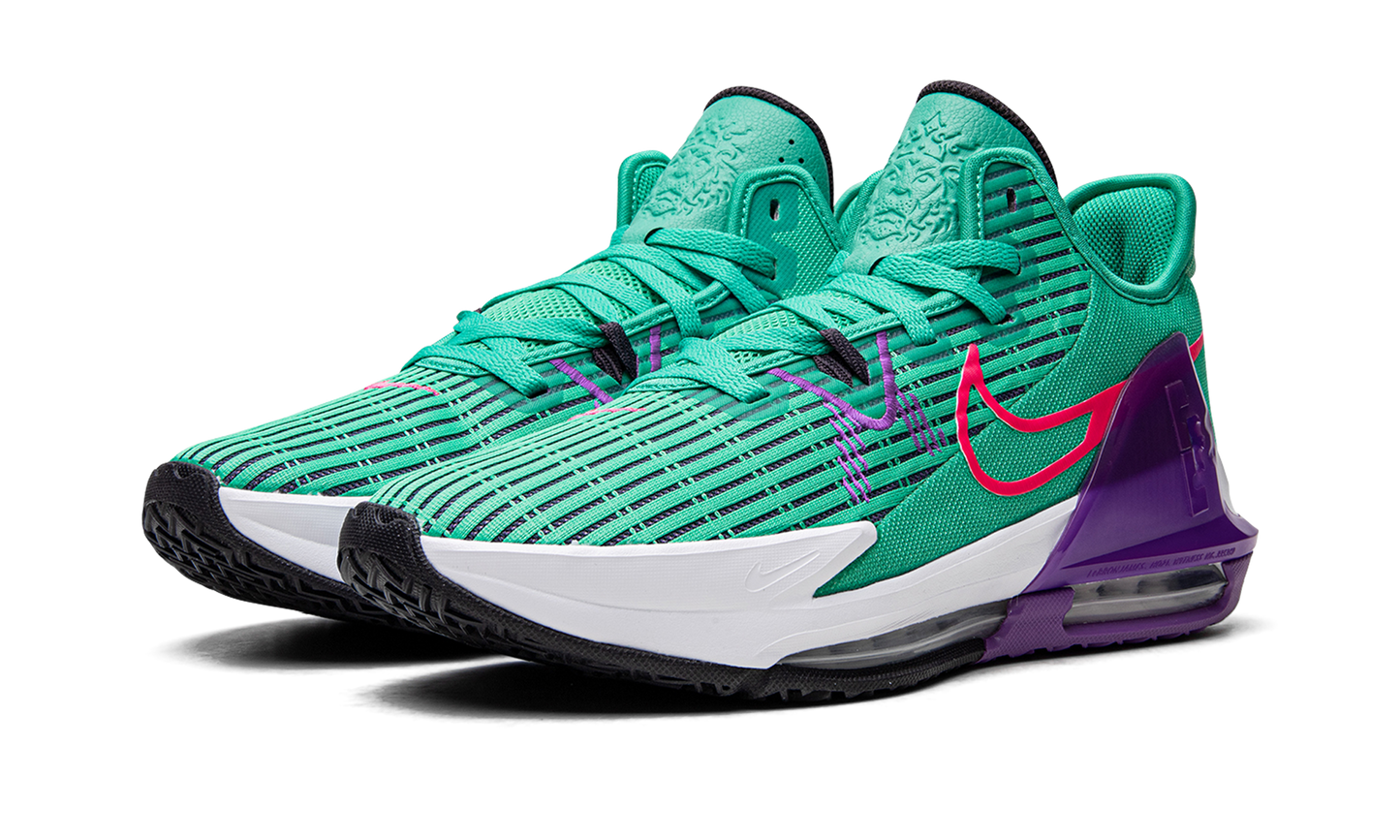 LeBron Witness VI "Clear Emerald / Wild Berry"