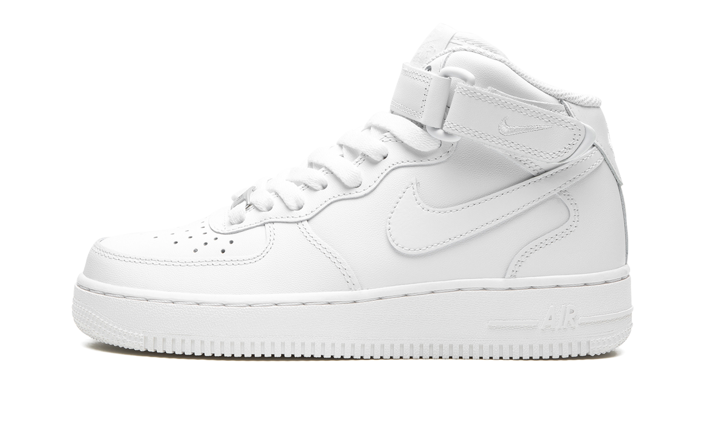 AIR FORCE 1 '07 MID MNS WMNS "Triple White"
