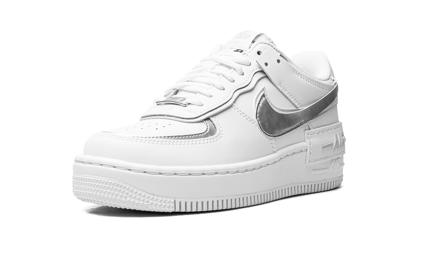 AF1 SHADO MNS WMNS "White Metallic Silver"