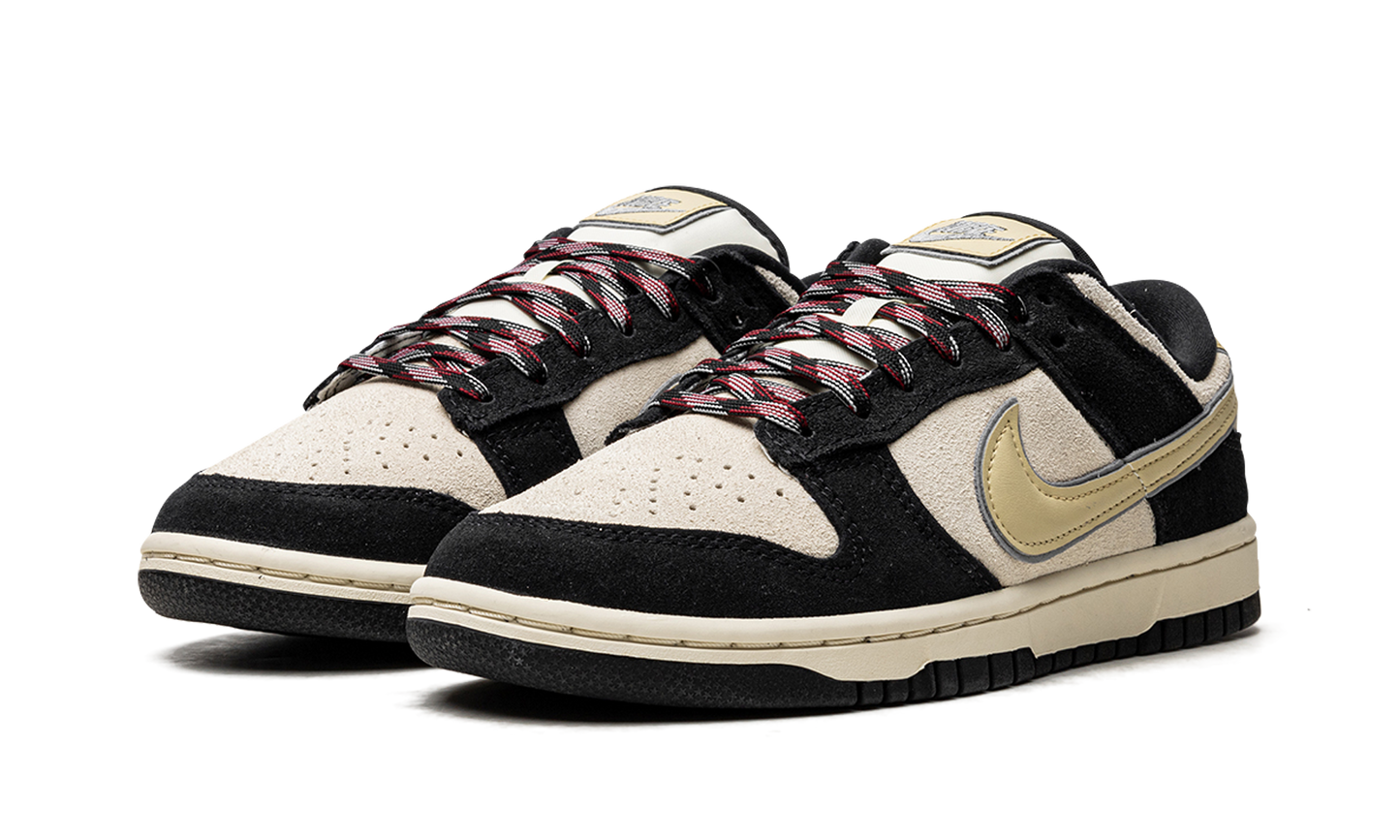 DUNK LO LX MNS WMNS "Black / Cream Suede"