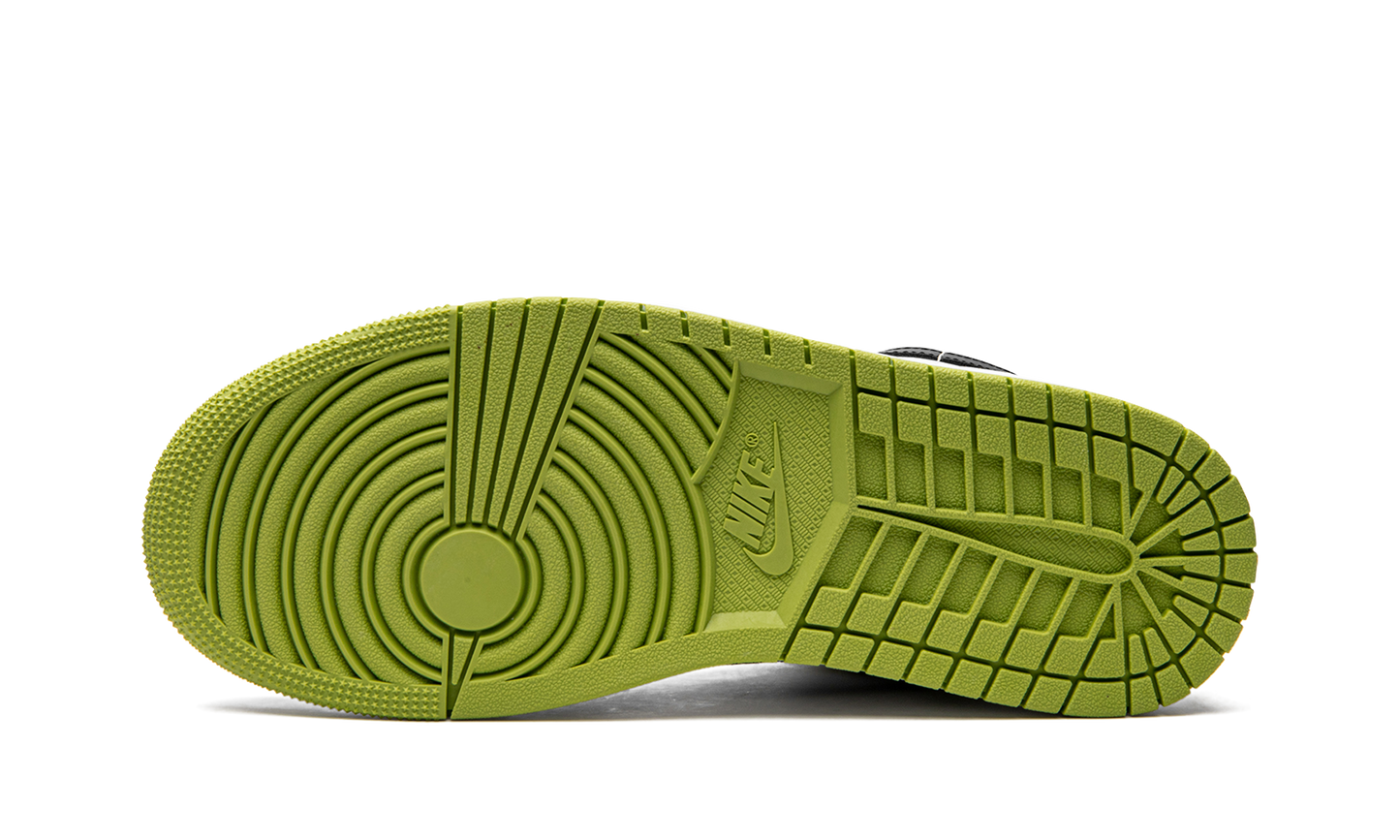 AIR JORDAN 1 LO SE WMNS "Vivid Green Snakeskin"