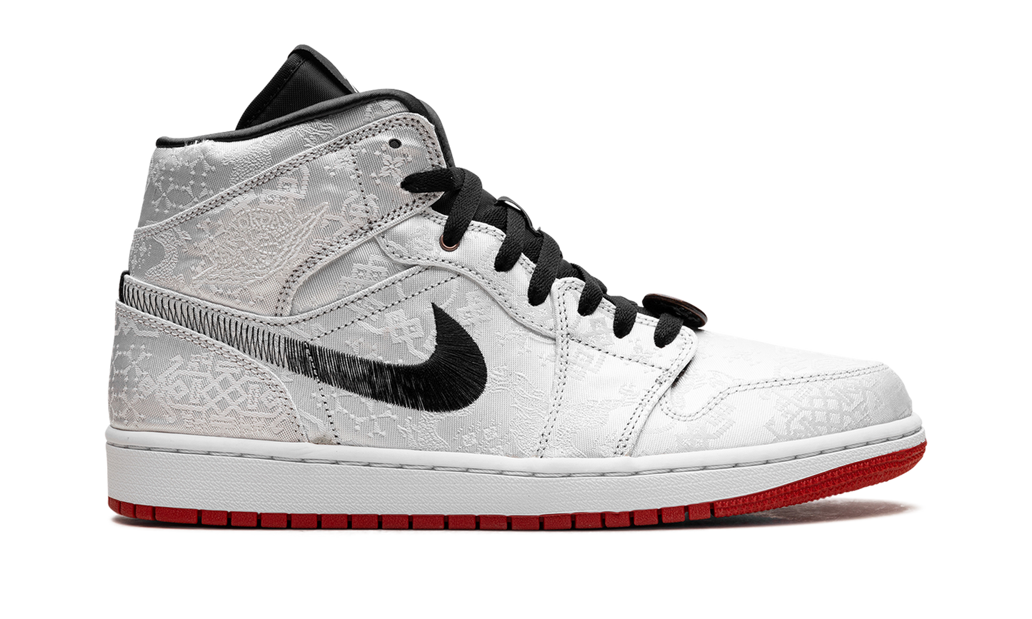 Air Jordan 1 Mid "Fearless Edison Chen - Clot Silk"