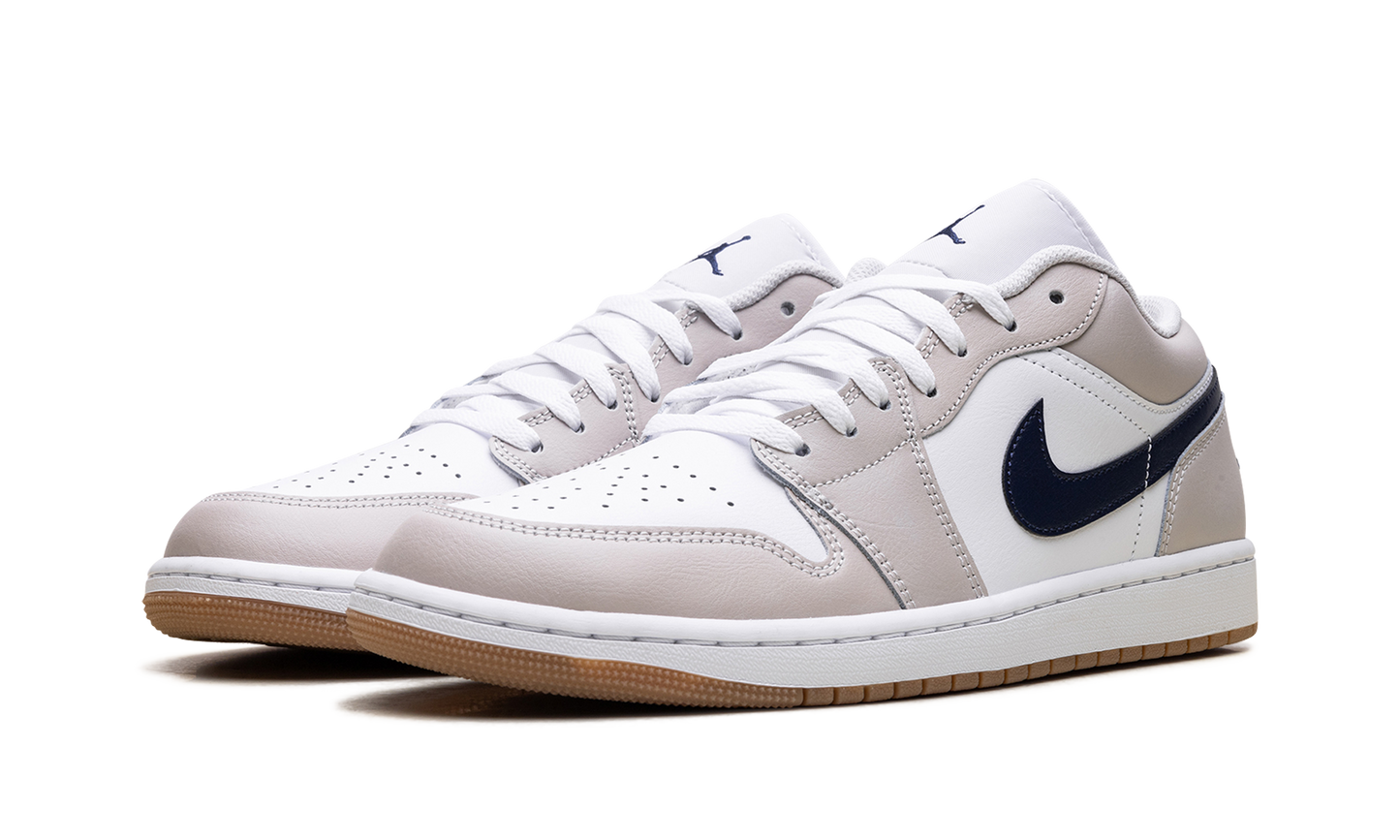 Jordan 1 Low "Midnight Navy Neutral Grey"