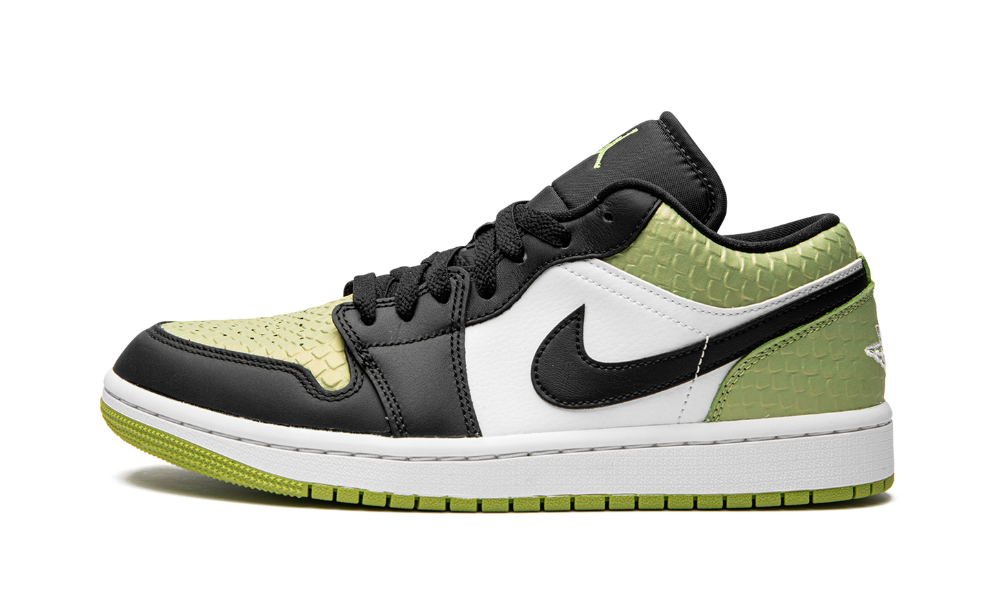 AIR JORDAN 1 LO SE WMNS "Vivid Green Snakeskin"