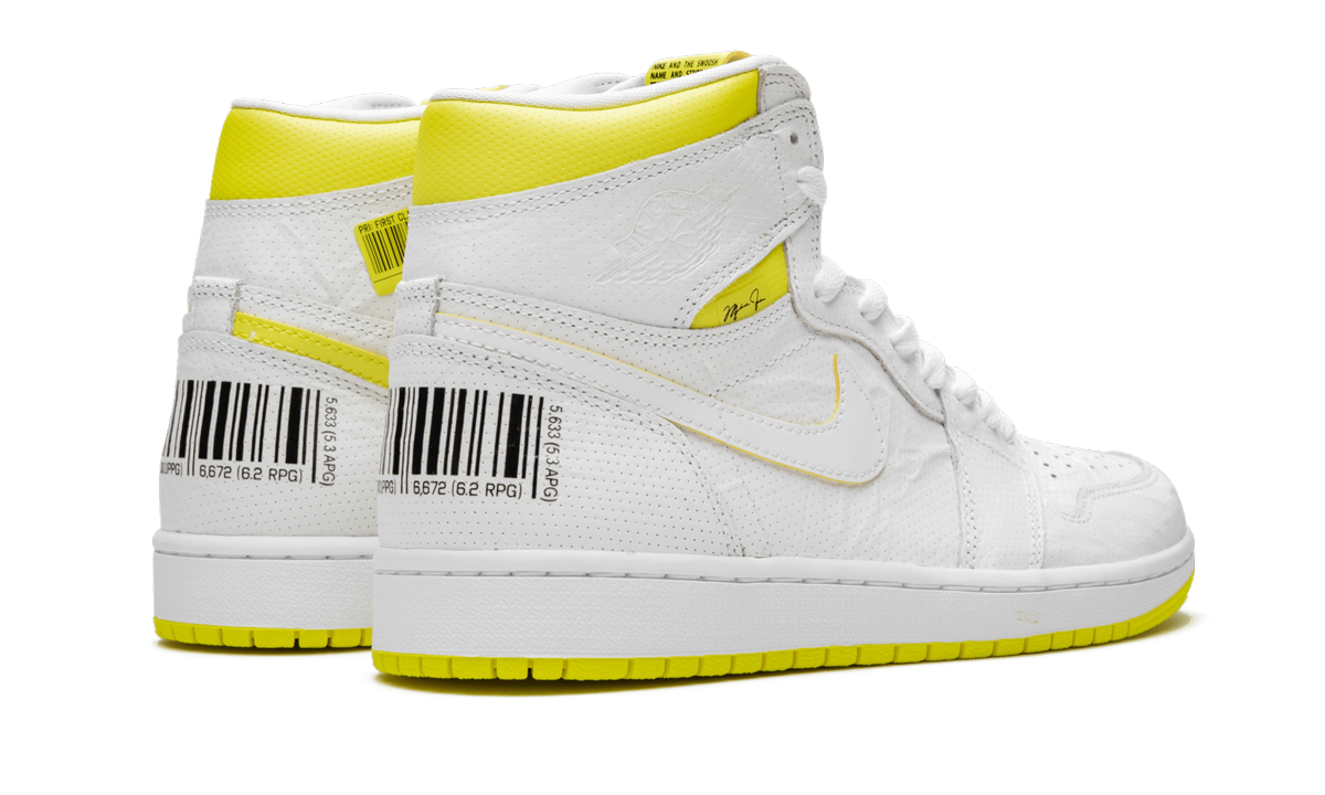 Air Jordan 1 "First Class Flight White"
