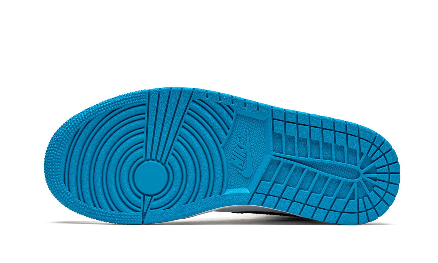 Air Jordan 1 Mid "White / Laser Blue"