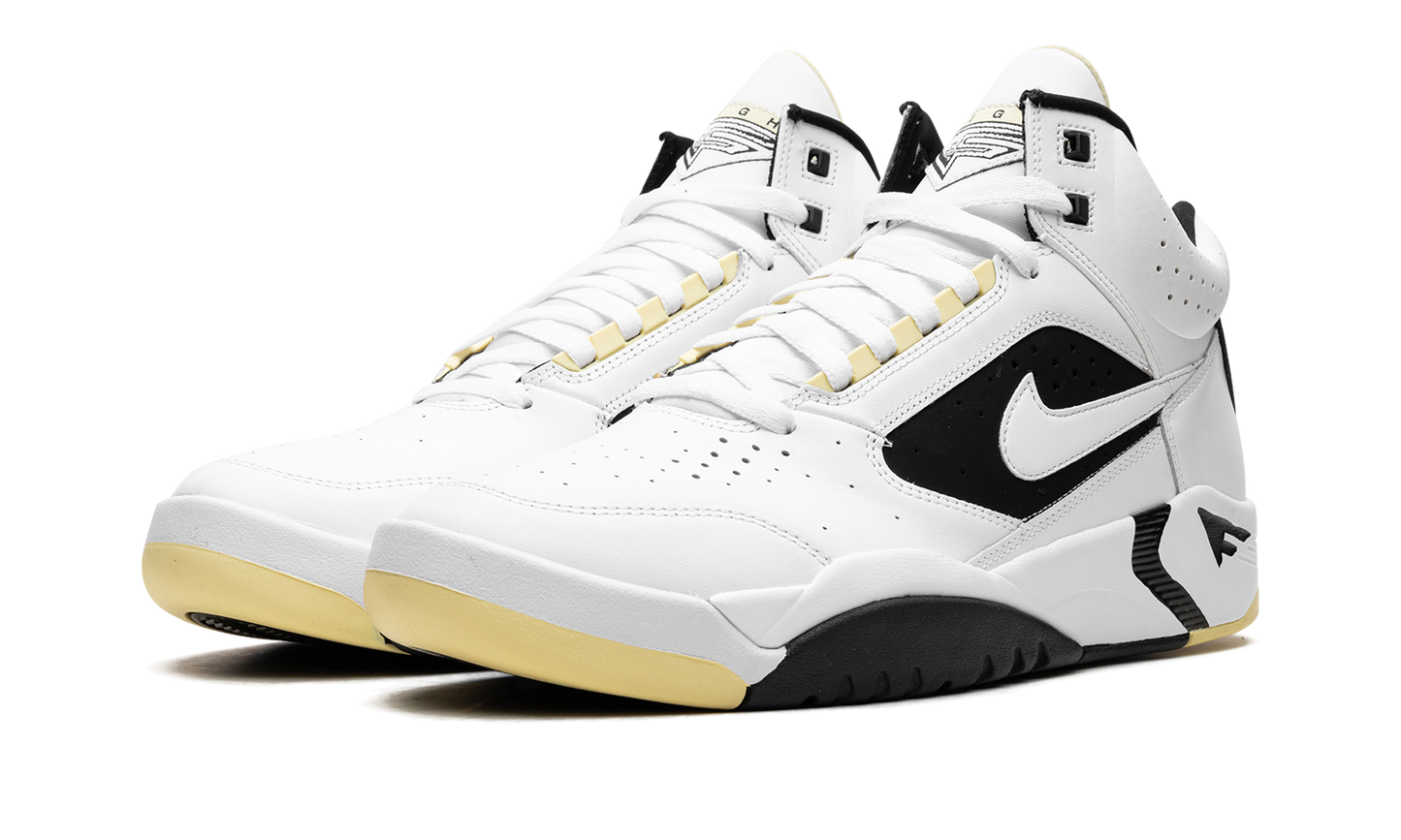 Air Flight Lite Mid "White Lemon Black White"