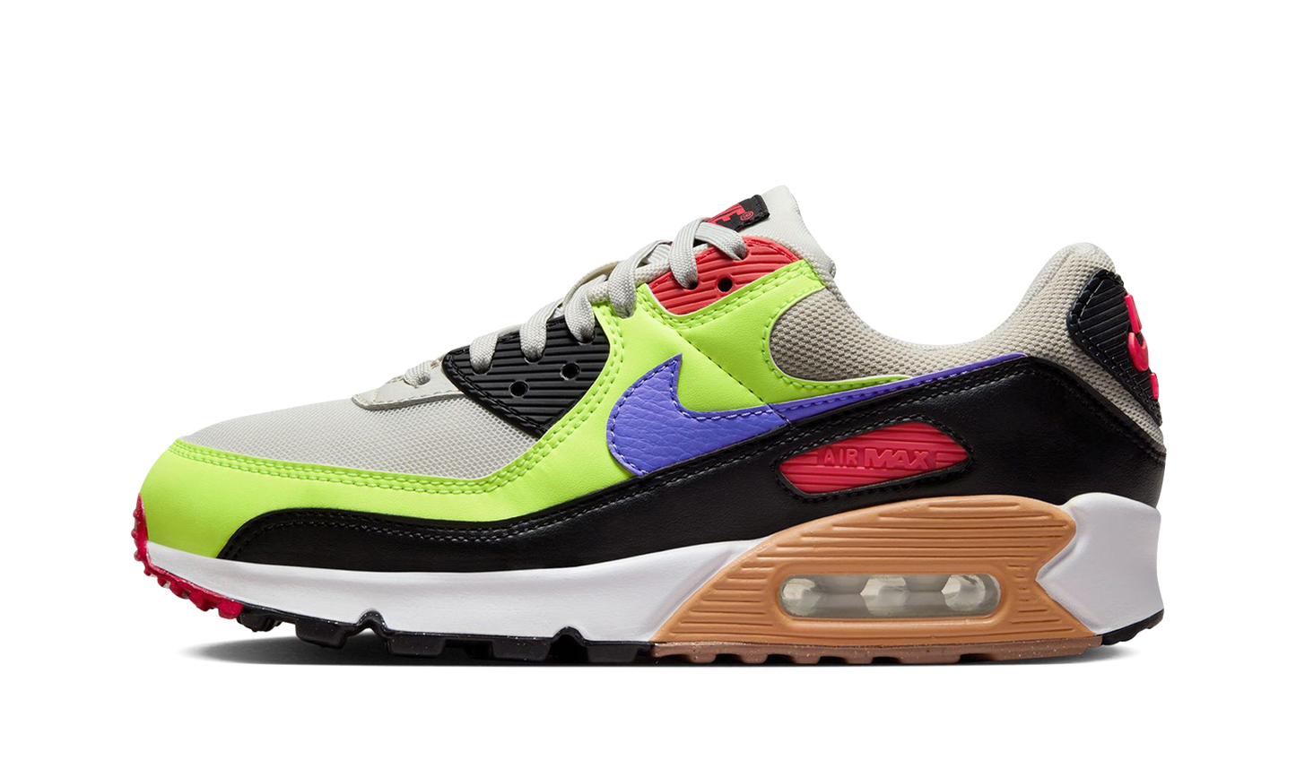 Air Max 90 WMNS "Volt Light Bone Ultramarine"