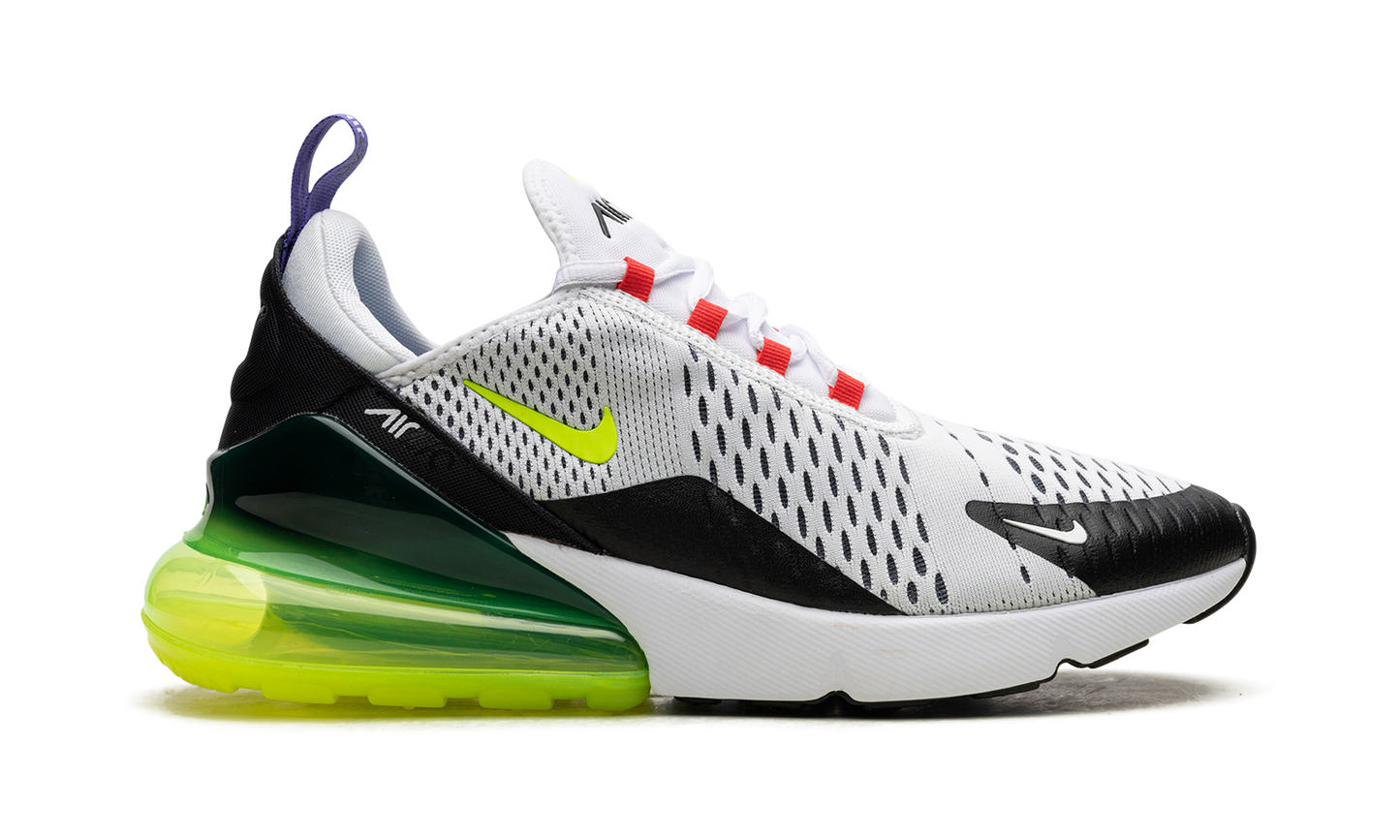 AIR MAX 270 WMNS "White Volt Siren Red"