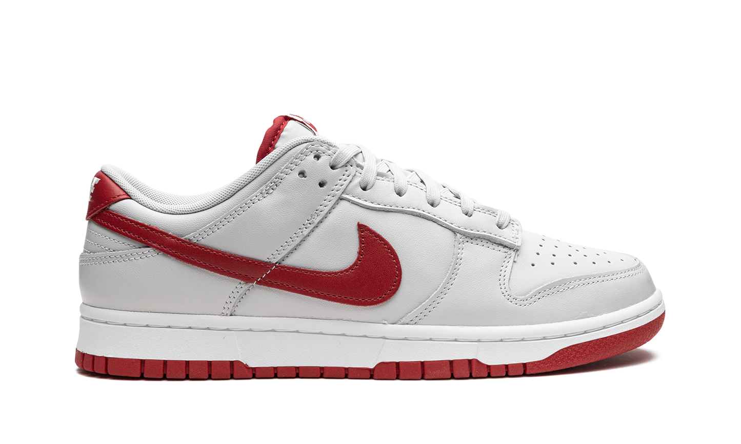 Dunk Low "Vast Grey / Varsity Red"