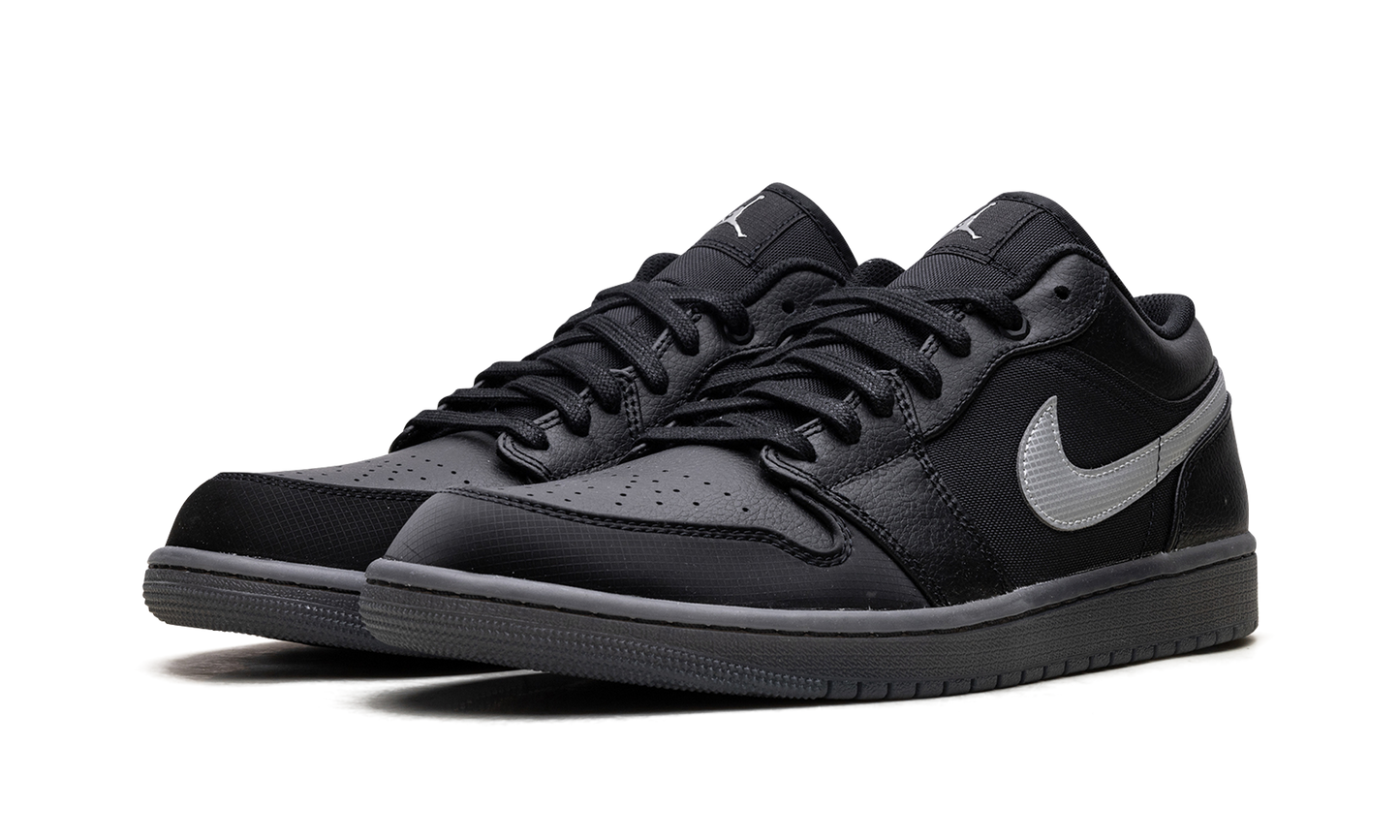 Jordan 1 Low "Black White Dark Smoke Grey"