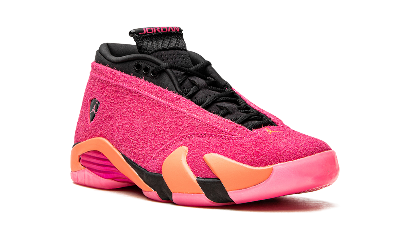 AIR JORDAN 14 RETRO LO WMNS "Shocking Pink"